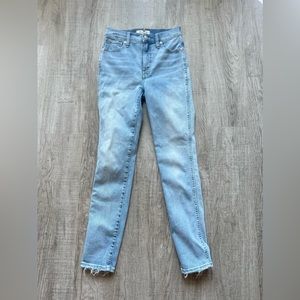 Madewell 10" High Rise Skinny